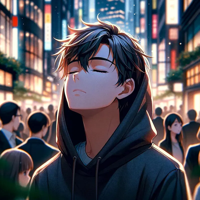 Đắm chìm trong hình ảnh nam buồn anime đầy cảm xúc