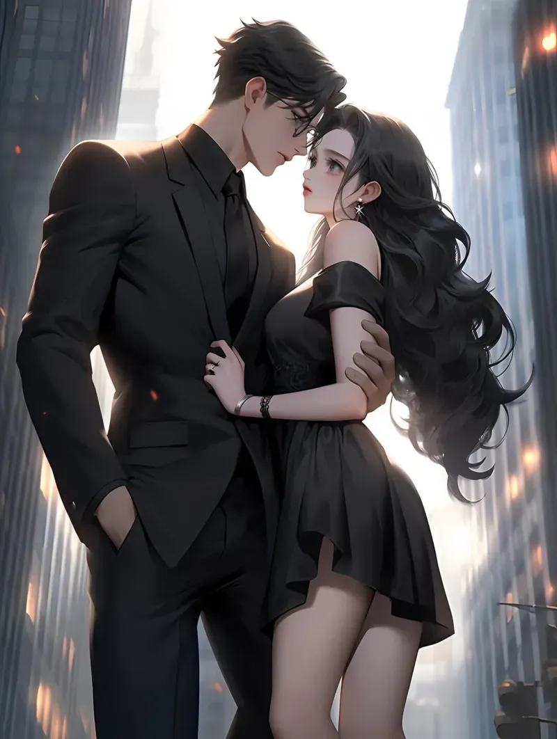 Cặp đôi hoàn hảo trong hình nền anime nam nữ cực đẹp