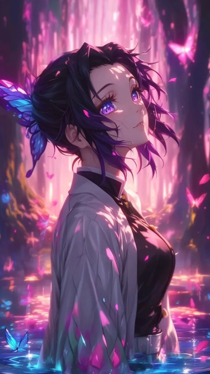 Tổng hợp shinobu kochou anime với thần thái đầy mê hoặc