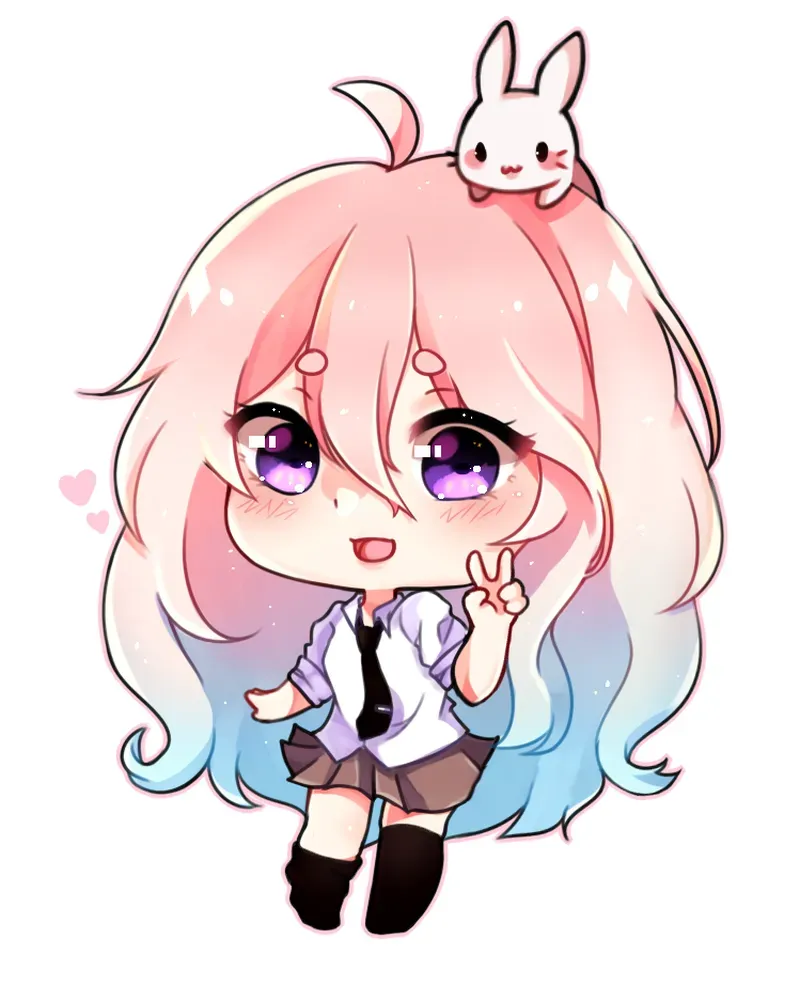 Những ảnh chibi cute đơn giản nhưng đầy sáng tạo