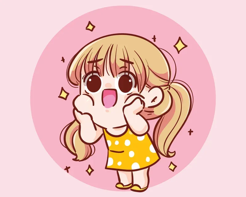 Tuyển chọn hình ảnh chibi cute nữ hot trend