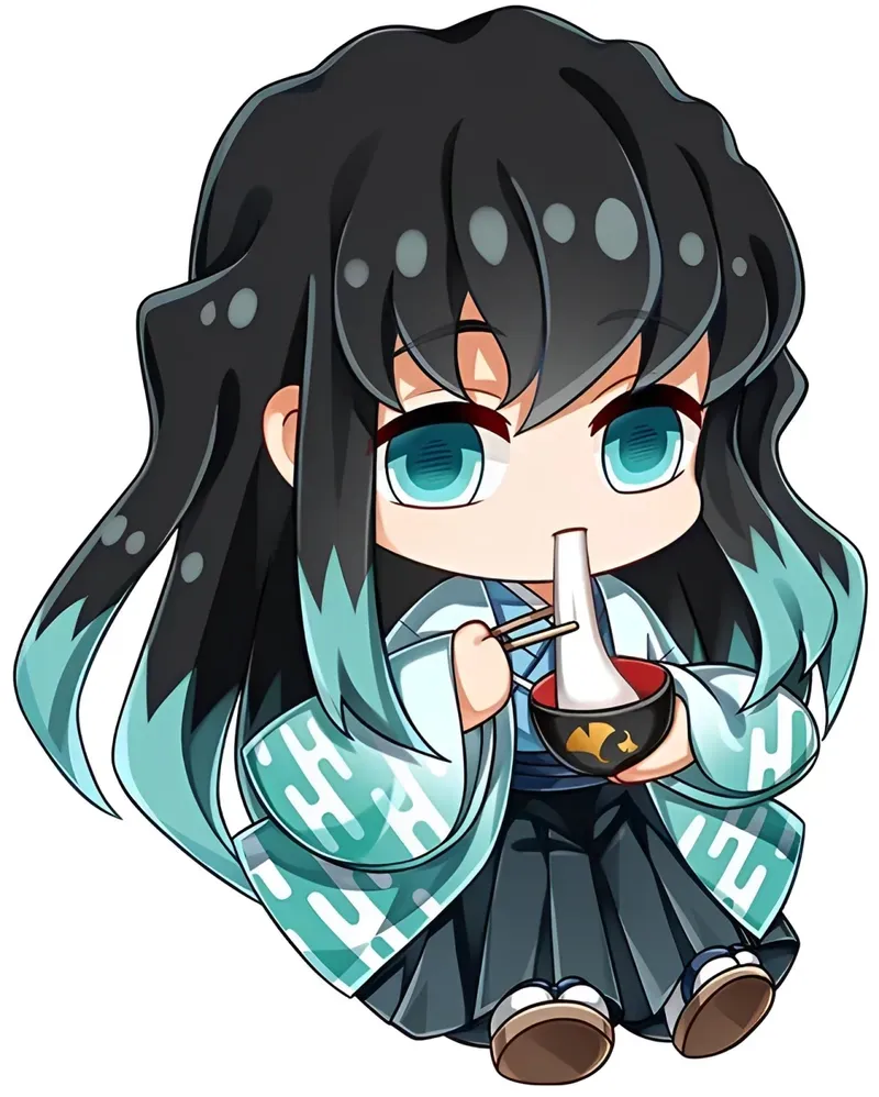 Bộ sưu tập ảnh Muichiro chibi cute cho fan hâm mộ