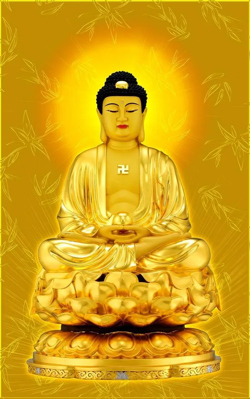 Chọn ngay ảnh phật a di đà đẹp giúp tâm hồn thanh tịnh