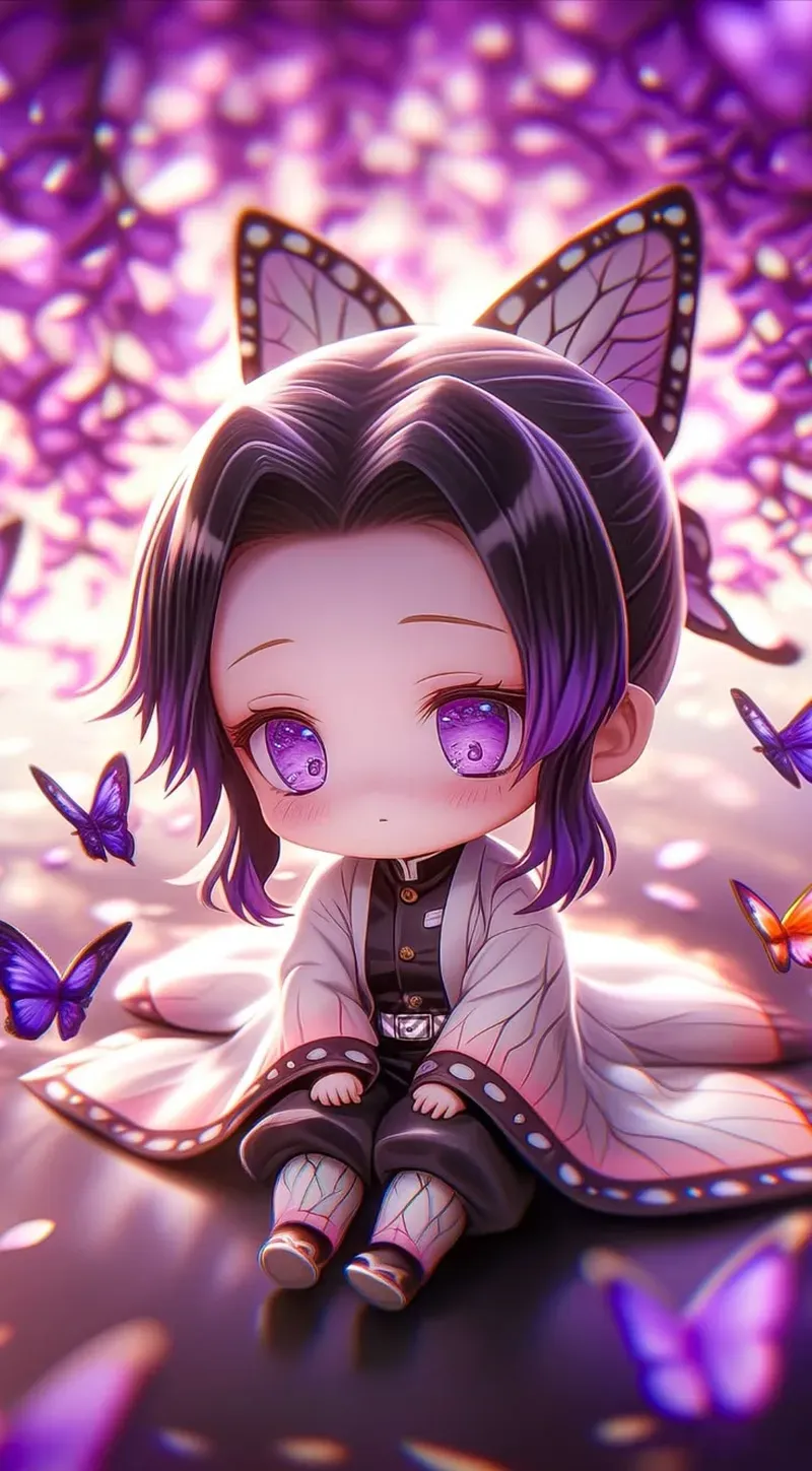 Tận hưởng vẻ đáng yêu của shinobu chibi cute trong từng khung hình