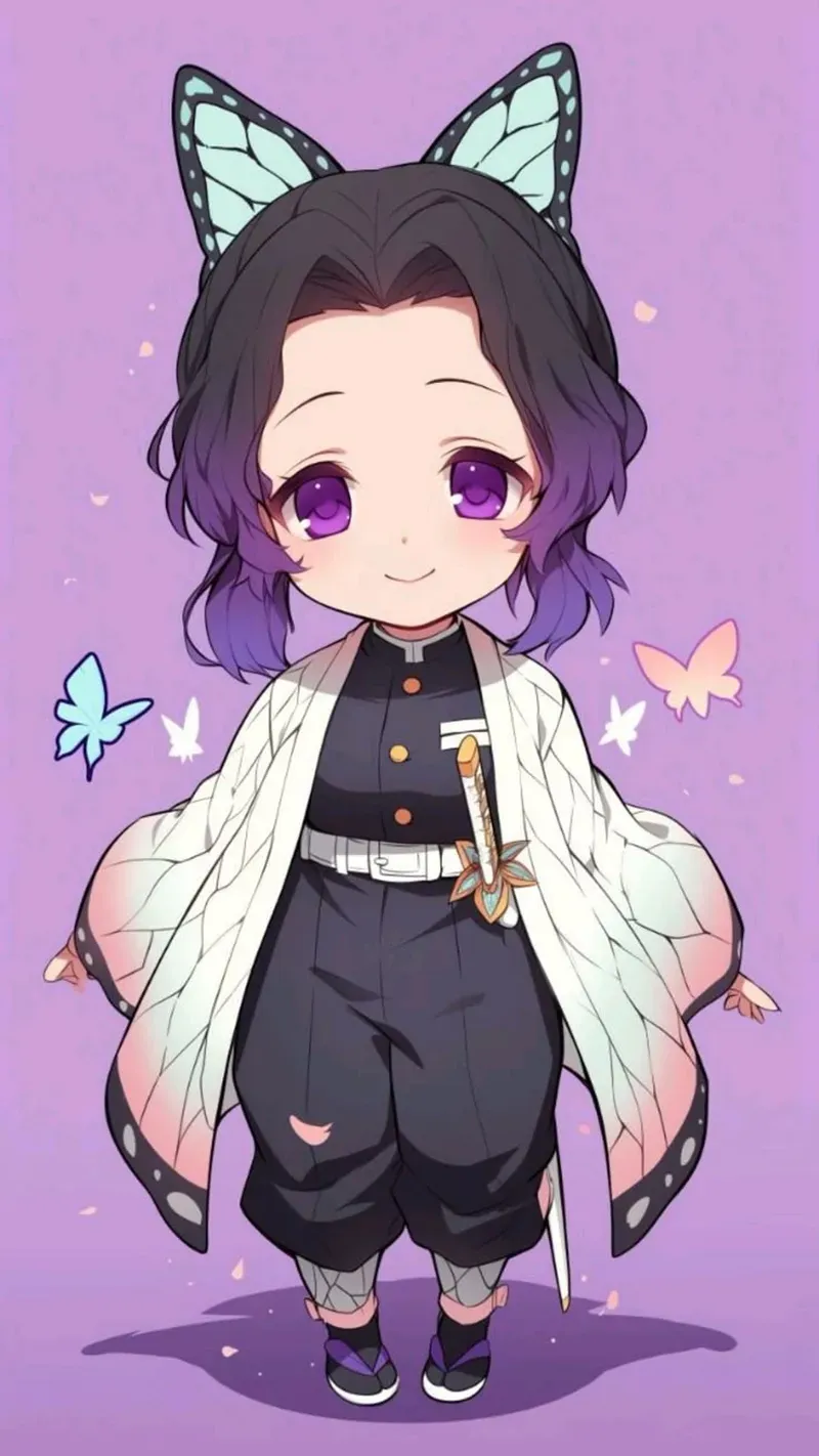 Bộ sưu tập ảnh shinobu chibi cute khiến bạn tan chảy