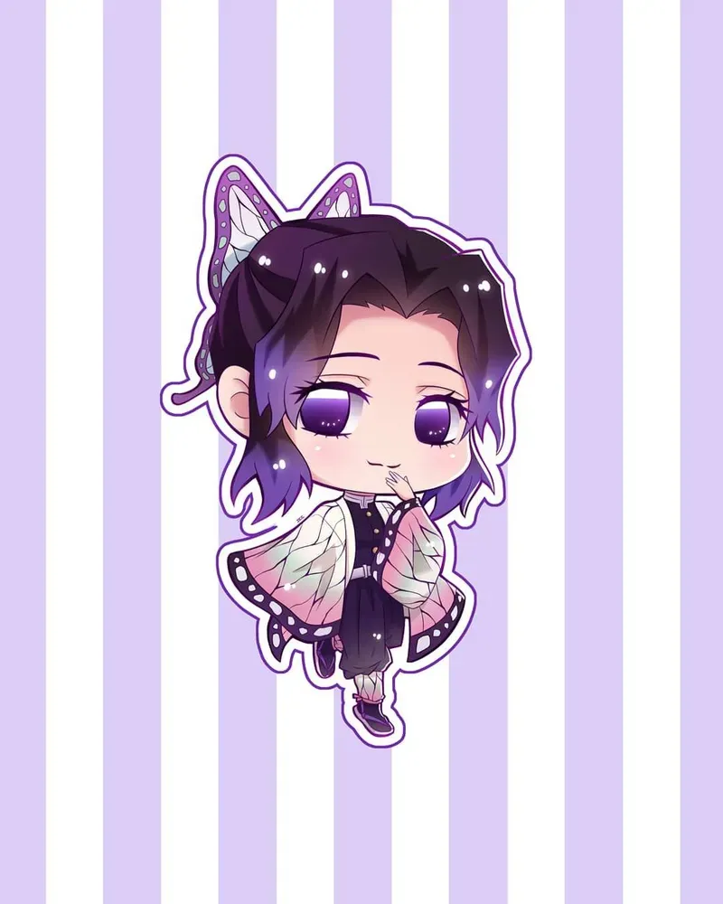 Tuyển chọn hình shinobu chibi với phong cách đáng yêu khó cưỡng