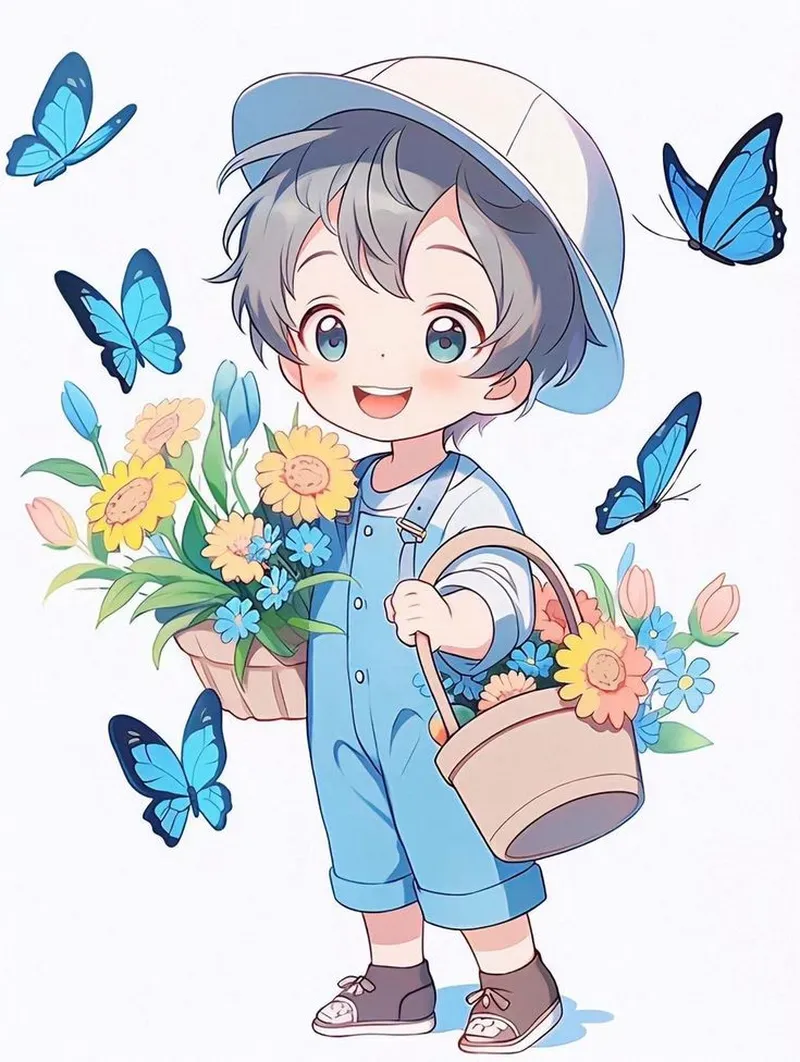 Ảnh anime chibi cute nam siêu dễ thương dành riêng cho fan anime