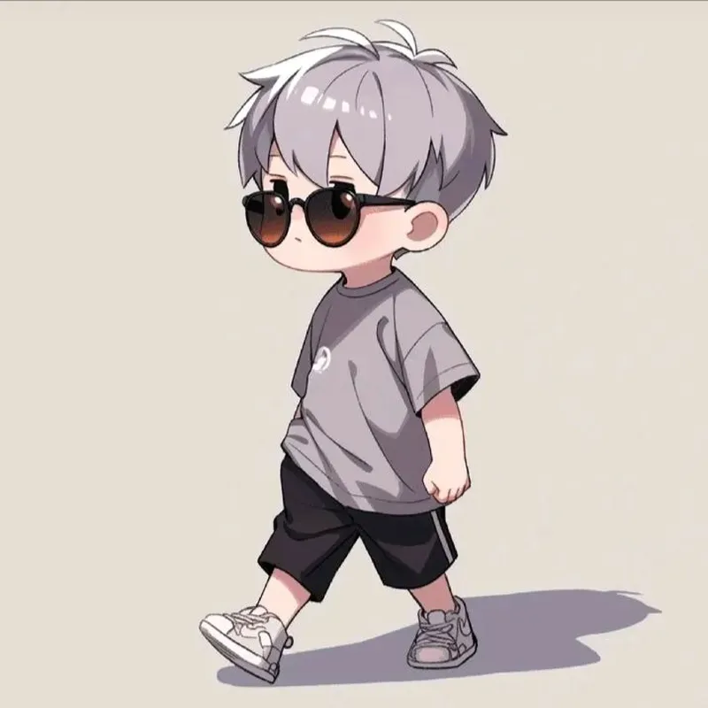 Ảnh anime nam chibi cute siêu dễ thương với những biểu cảm ngộ nghĩnh