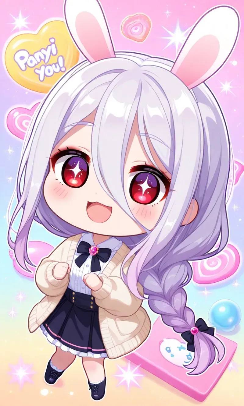 Kho hình anime nữ chibi dễ thương cho bạn