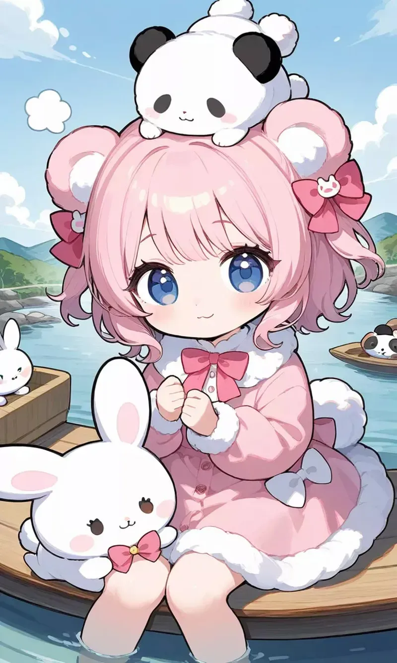Bộ sưu tập ảnh anime nữ cute chibi chất lượng cao