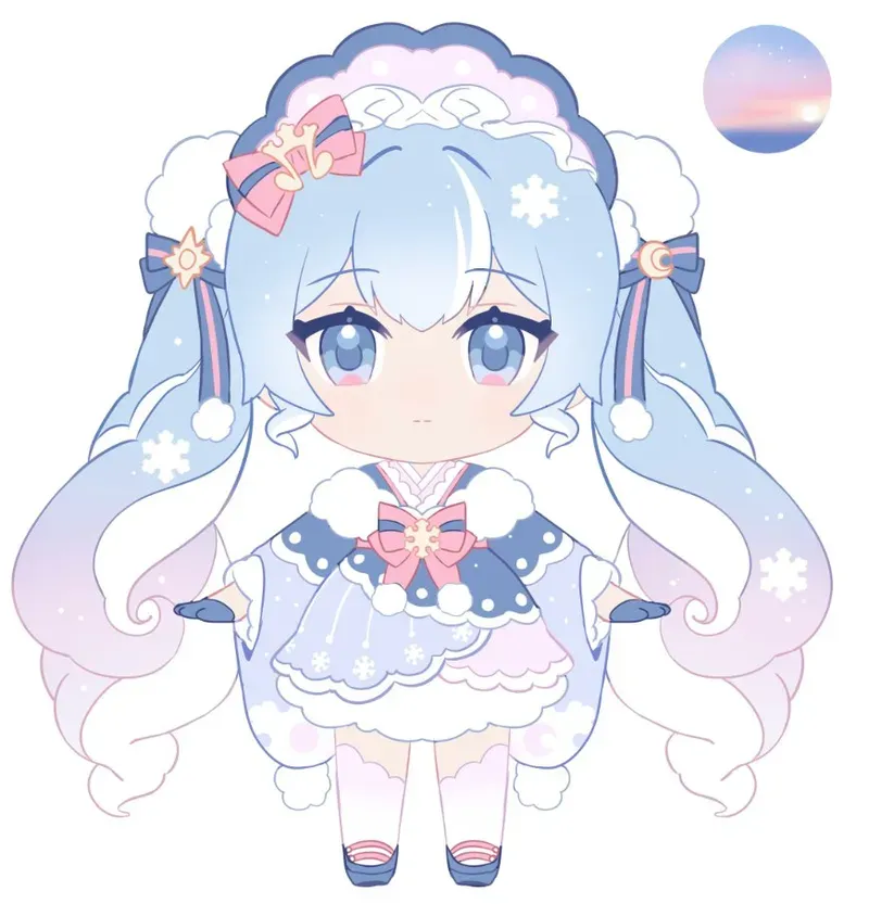 Những ảnh anime nữ cute đơn giản nhưng siêu dễ thương