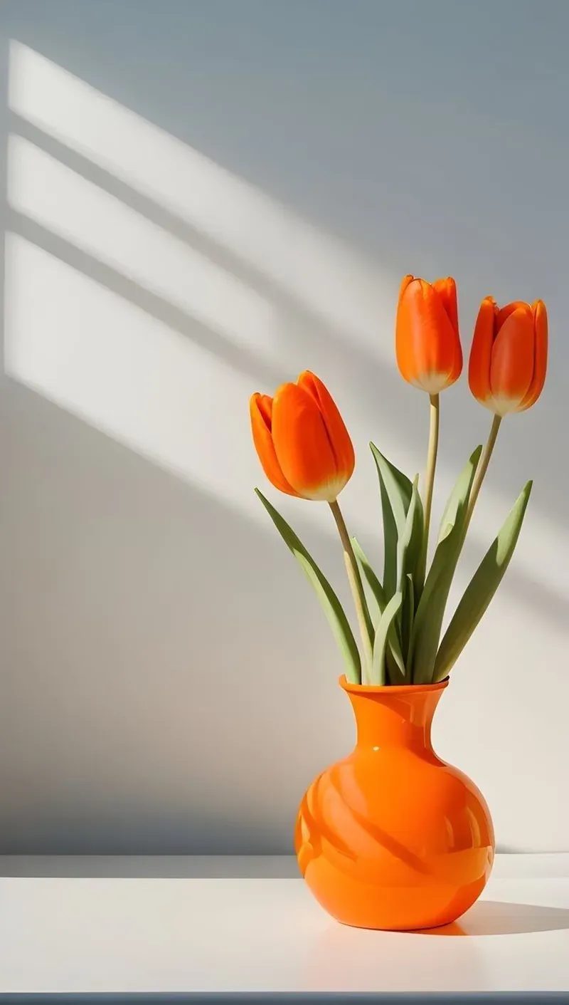 Ngắm nhìn ảnh hoa tulip chill, mang lại cảm giác thư thái