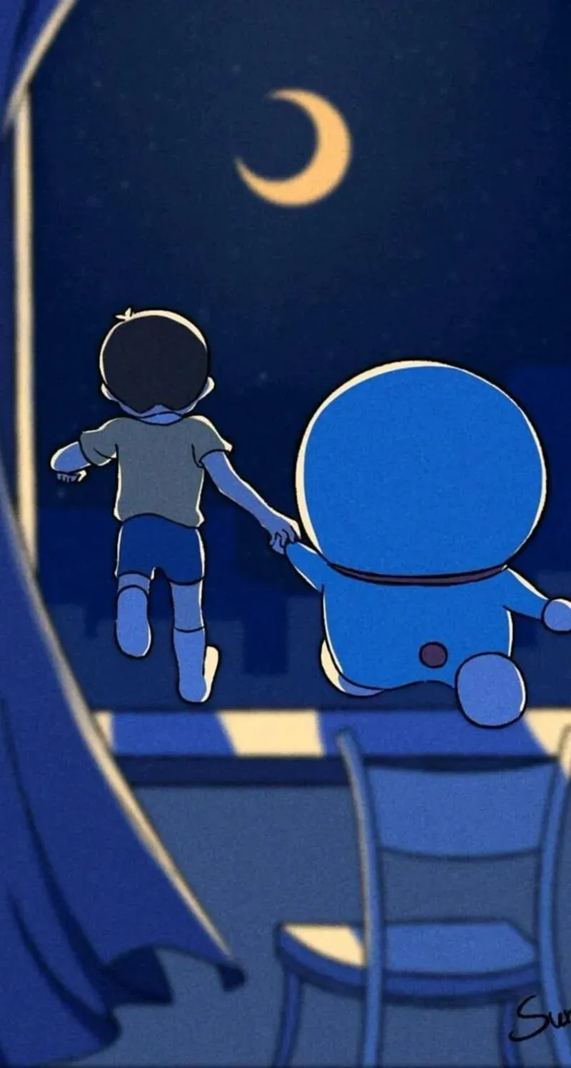 Không thể rời mắt khỏi bộ ảnh doraemon và nobita cute