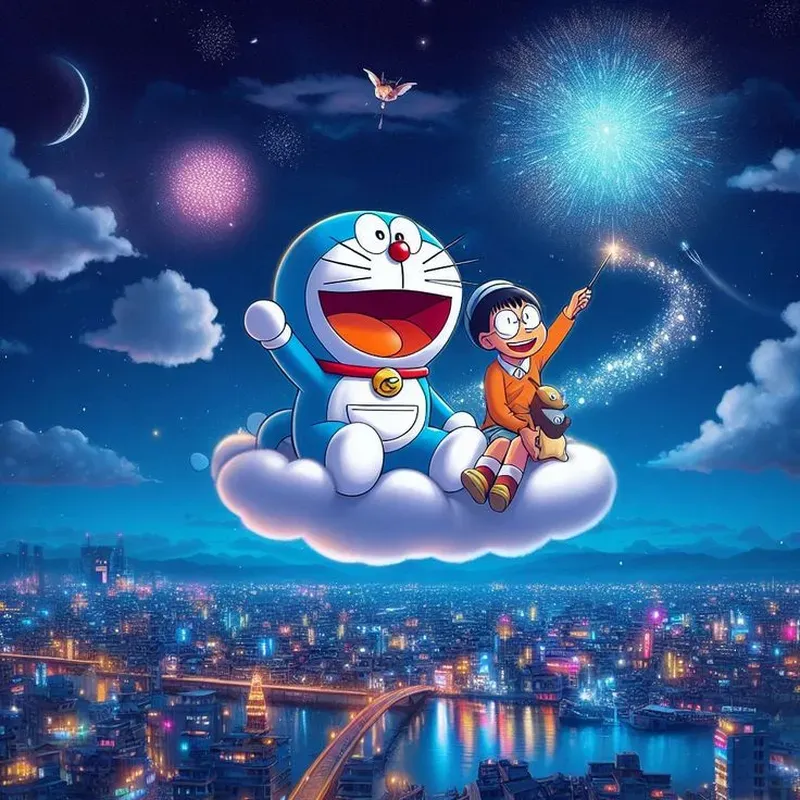 Hồi hộp với doraemon và nobita chuyến phiêu lưu vào xứ quỷ đầy kịch tính