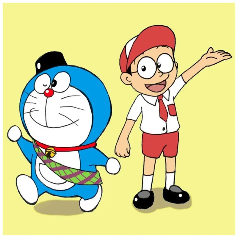 Khoảnh khắc đặc biệt khi doraemon và nobita gặp nhau, không thể bỏ lỡ