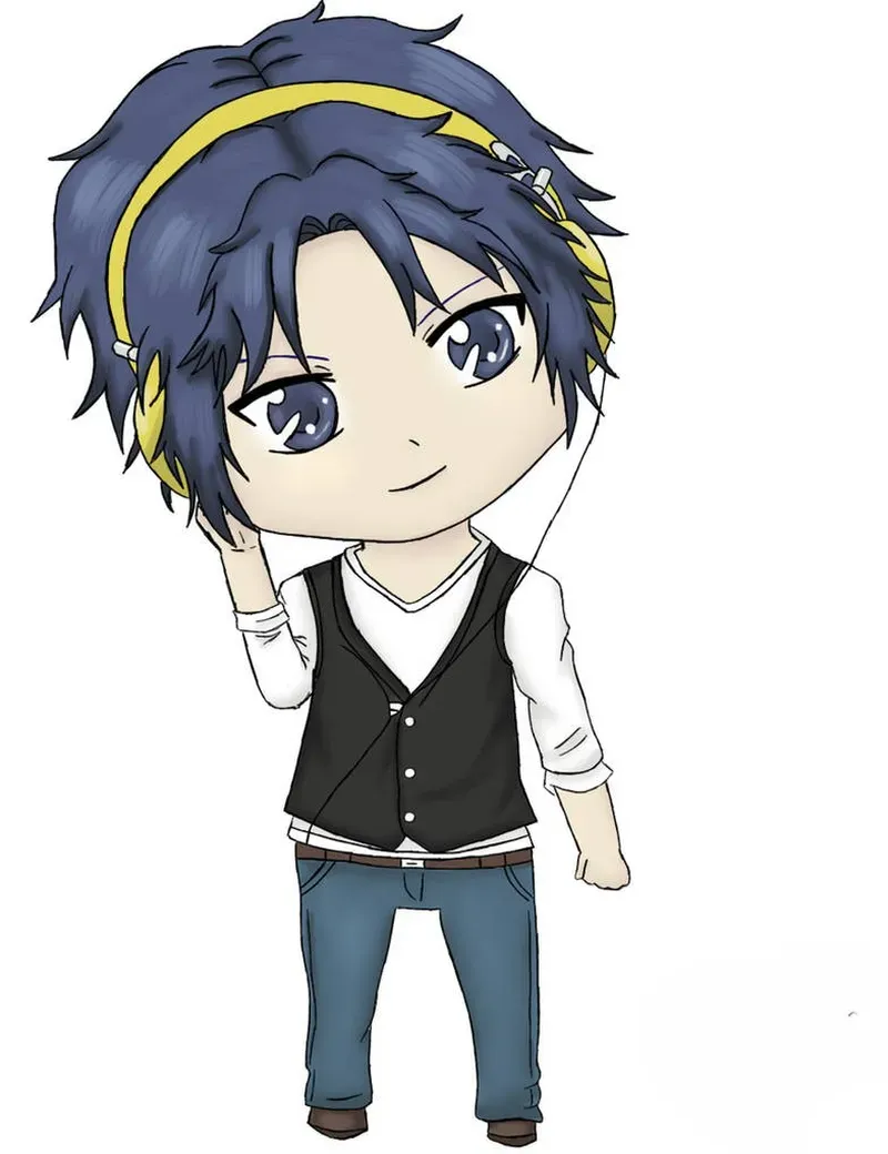 Anime chibi nam ngầu dành cho những ai thích sự cá tính, phong trần