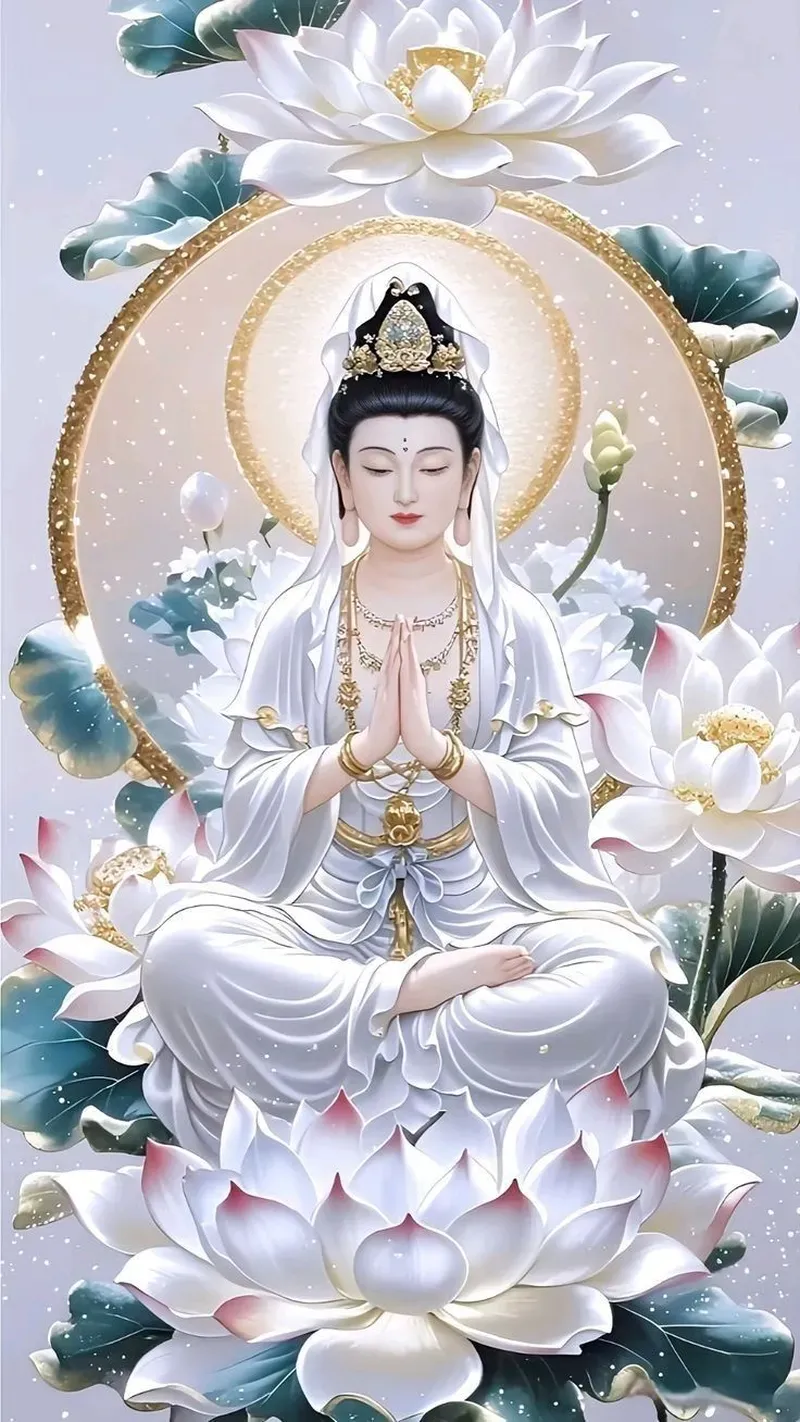 Chiêm ngưỡng hình ảnh phật bà đẹp nhất với nét đẹp thuần khiết