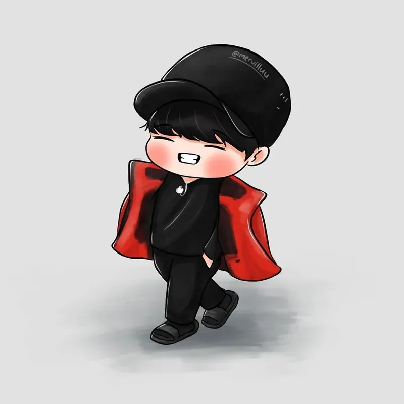 Hình ảnh chibi nam với nhiều phong cách khác nhau, từ đáng yêu đến ngầu