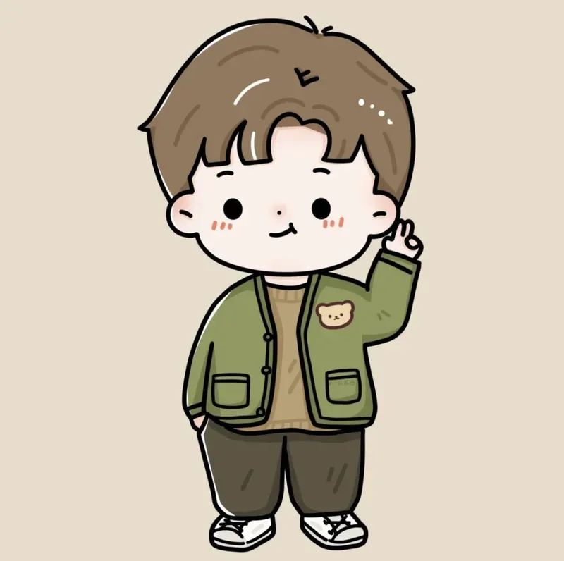 Hình ảnh chibi nam dễ thương khiến ai cũng phải trầm trồ khi nhìn thấy