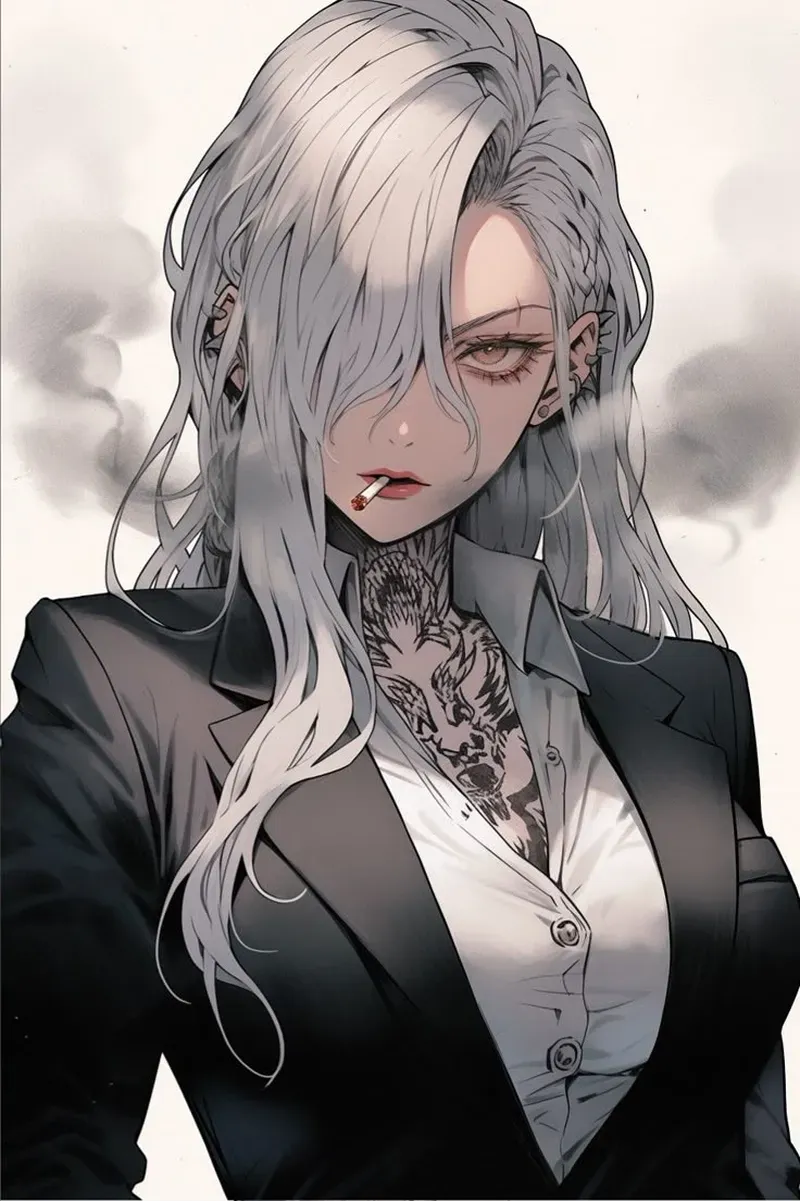Chiêm ngưỡng hình ảnh anime nữ ngầu quyến rũ ấn tượng