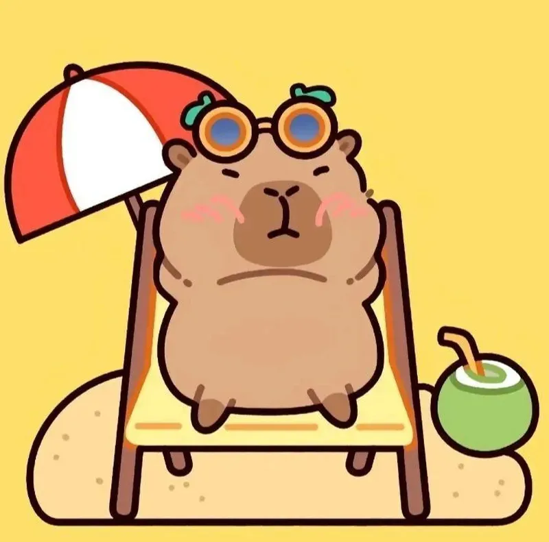 Cùng khám phá cute capybara pet đáng yêu