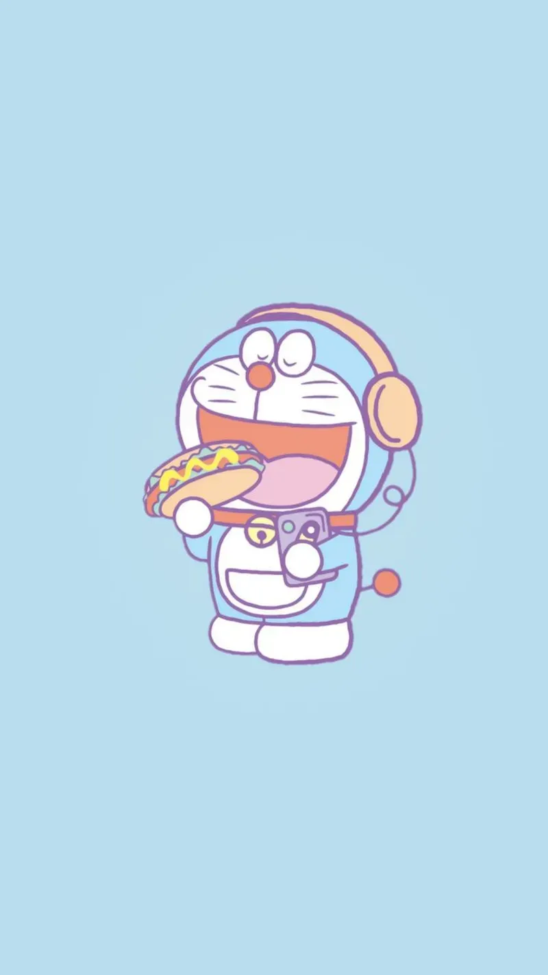 Tải ngay hình nền doraemon cho điện thoại siêu dễ thương