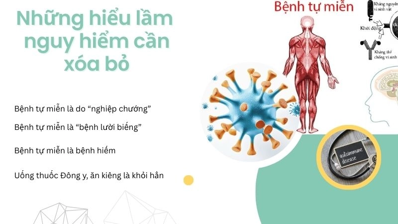 Bệnh tự miễn là bệnh hiếm, chỉ vài người xui xẻo mới bị
