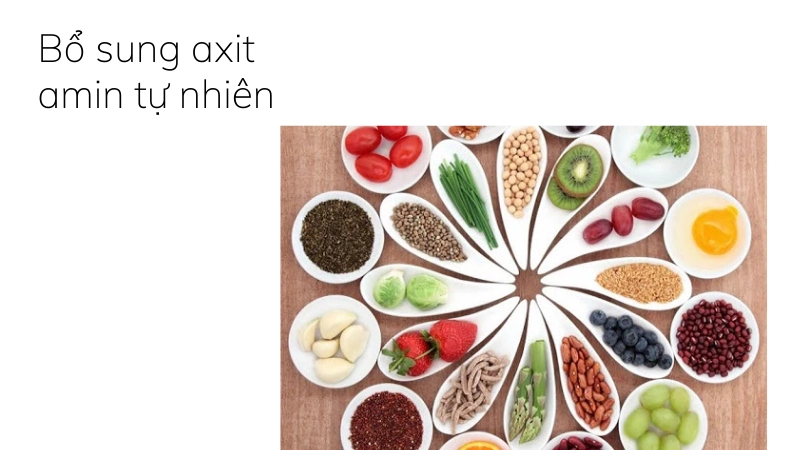 Cách bổ sung axit amin từ thực phẩm tự nhiên