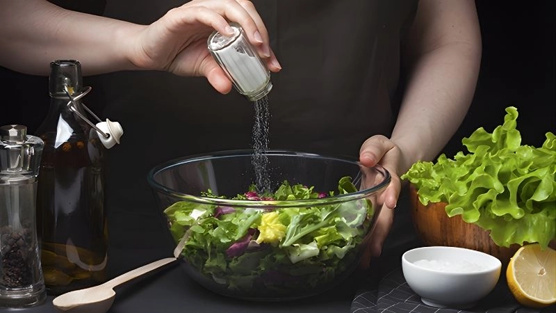 Cắt giảm muối để tránh tình trạng tích nước