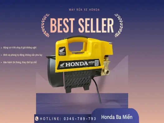 Giải pháp vệ sinh chuồng trại hiệu quả với máy rửa xe Honda