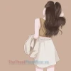Vẻ Đẹp Bí Ẩn Hình Vẽ Cô Gái Quay Lưng: Khám Phá 100+ Mẫu Độc Đáo