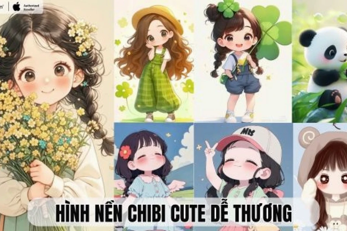 Ngắm nhìn ảnh cô gái cute: Tuyển tập 17 hình ảnh Chibi và Anime đáng yêu nhất 2026