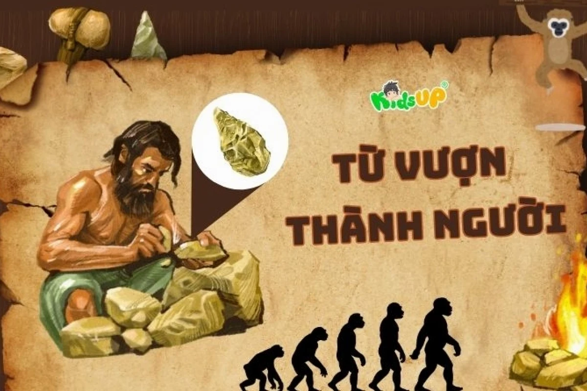 Người vượn cổ hành trình tiến hóa từ rừng xanh đến con người