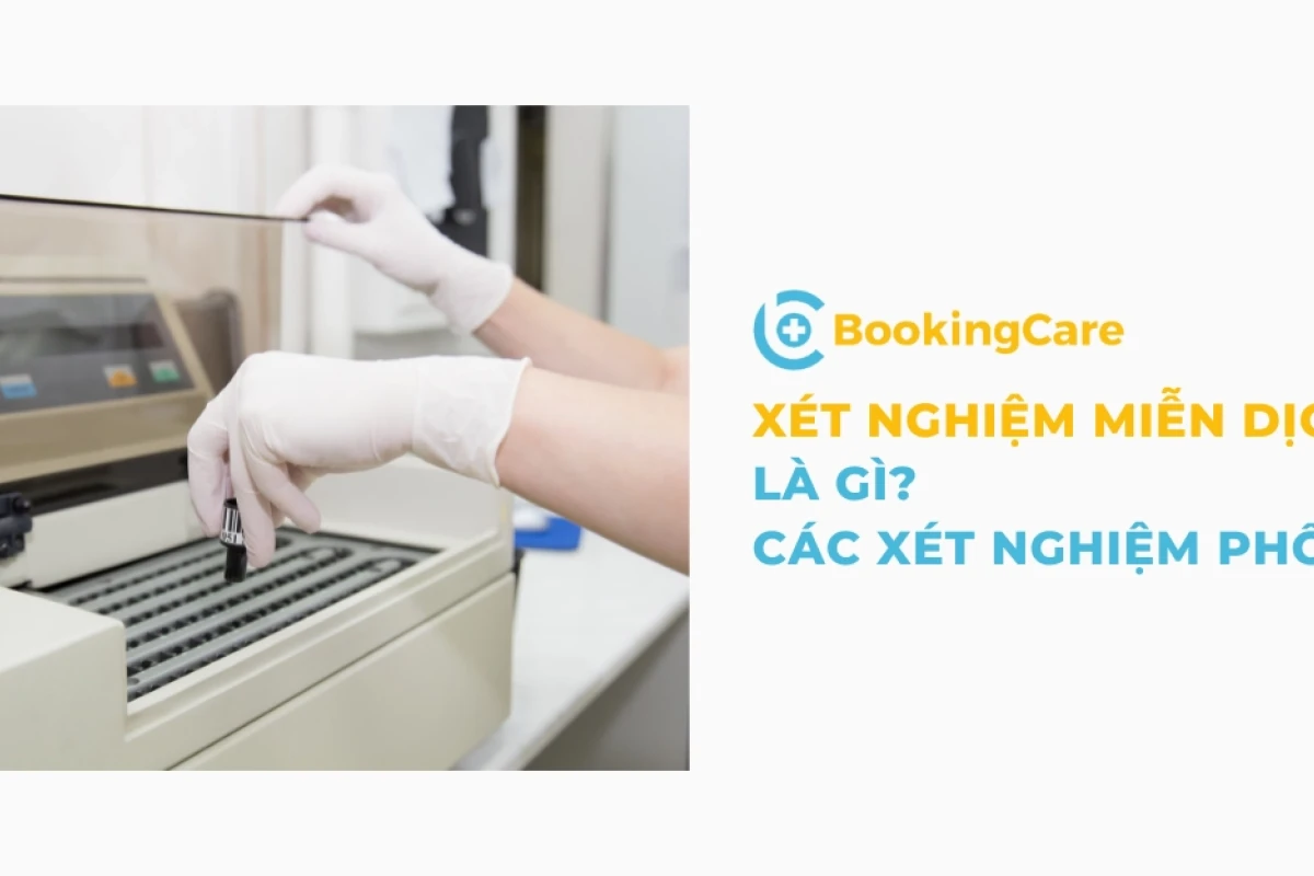 Xét nghiệm miễn dịch là gì và các loại phổ biến hiện nay