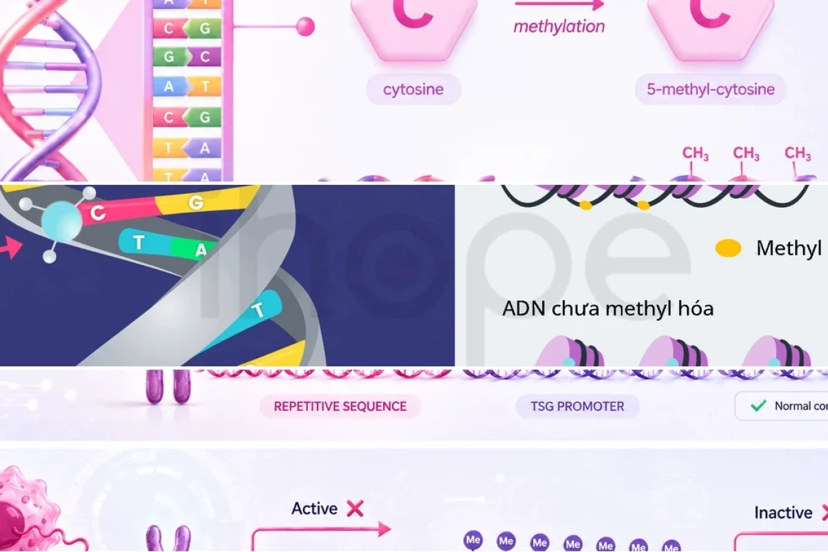 Methyl hóa ADN Điều Hòa Biểu Hiện Gen Và Vai Trò