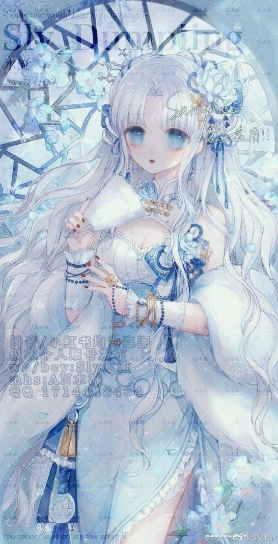 Avatar chibi dễ thương màu xanh dương với nụ cười tỏa nắng