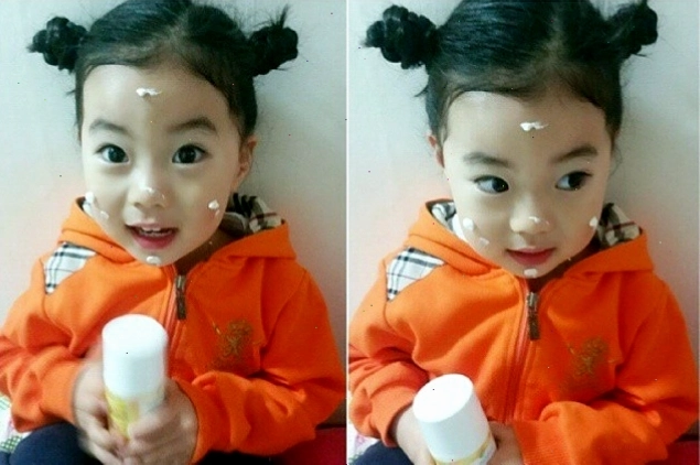 Bé gái Hàn Quốc cute với phong cách thời trang năng động