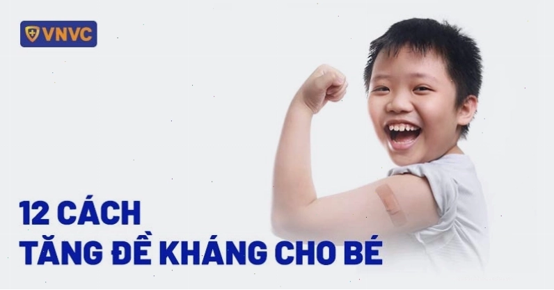 Bé vui tươi khỏe mạnh với hệ đề kháng tốt