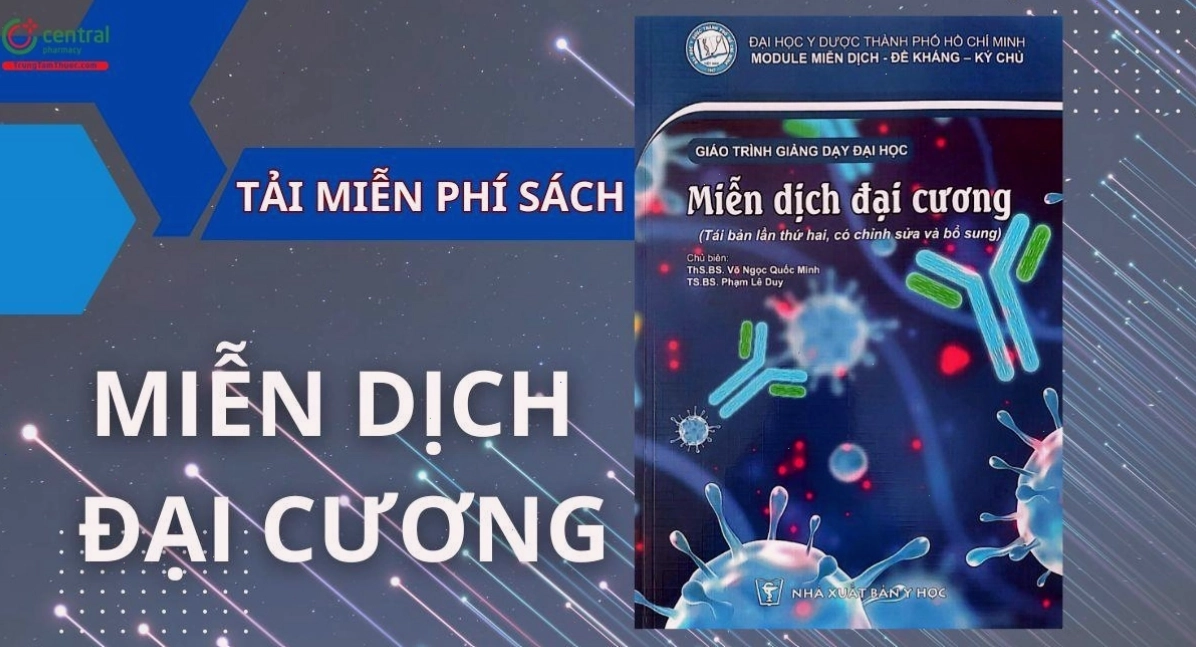 Bìa sách Giáo trình Miễn Dịch Đại Cương Đại học Y Dược