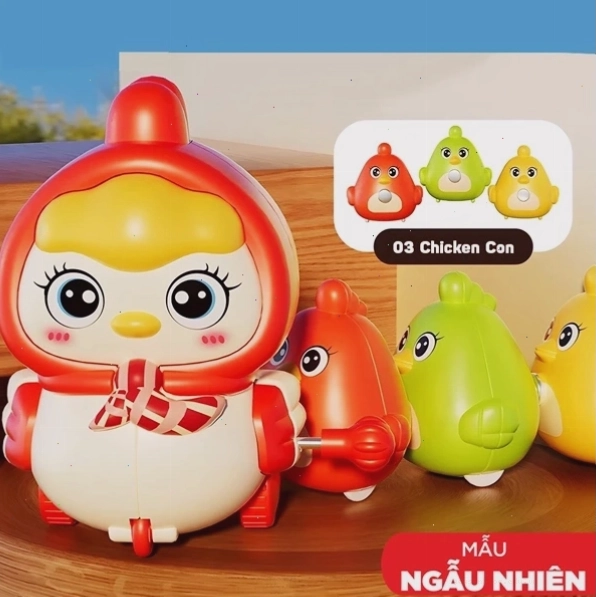 Bộ đồ chơi mẹ con gà nhà tung tăng