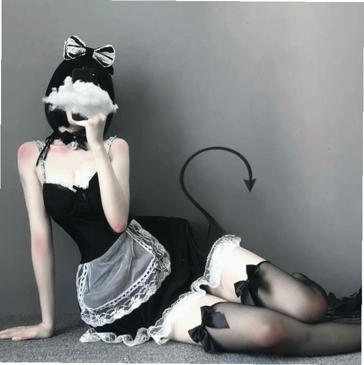Bộ đồ ngủ nữ sexy cosplay Hầu Gái Gợi Cảm