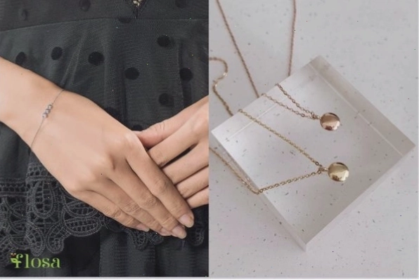 Bộ trang sức tinh tế làm quà sinh nhật cho em gái