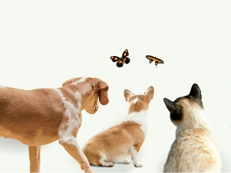 Các con vật dễ thương với nhiều màu sắc khác nhau