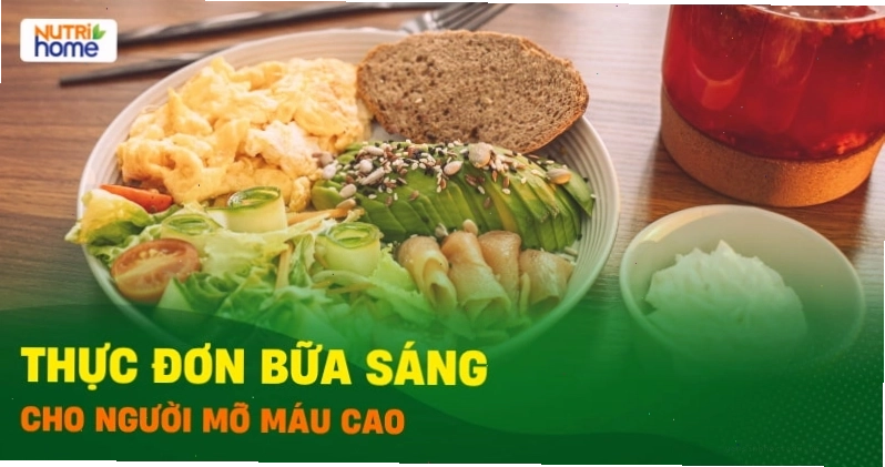 Các loại thực phẩm nên tránh trong bữa sáng cho người mỡ máu cao