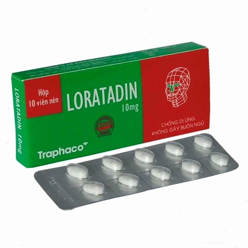 Cách trị nổi mẩn đỏ ngứa bằng thuốc kháng histamin