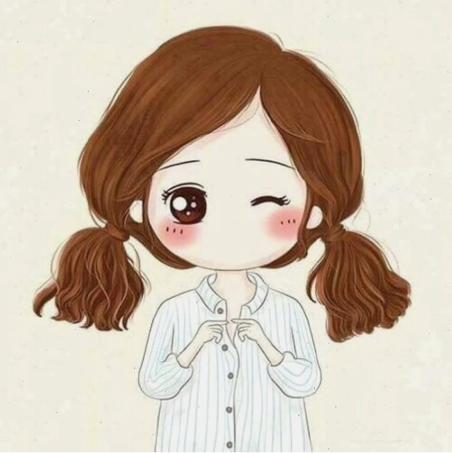 Cận cảnh khuôn mặt cô gái với biểu cảm đáng yêu