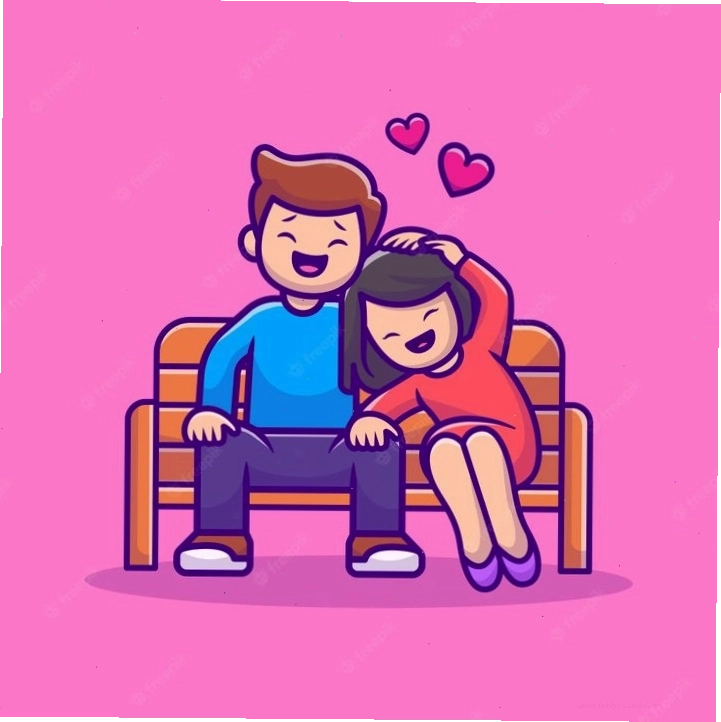 Cặp đôi hạnh phúc sánh bước bên nhau, thể hiện sự tự tin và cuốn hút