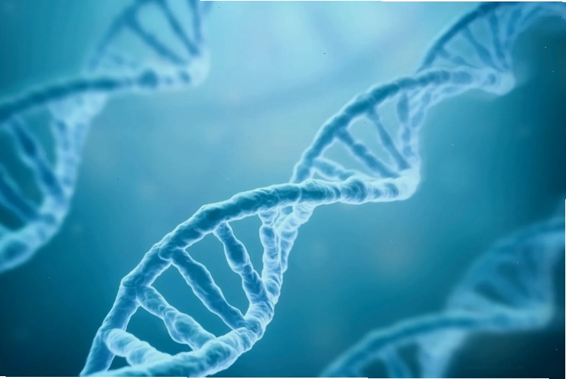 Cấu trúc phân tử RNA với đường ribose và bazơ Uracil