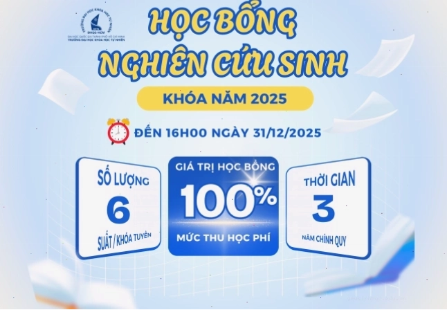 Chương trình học bổng nghiên cứu sinh