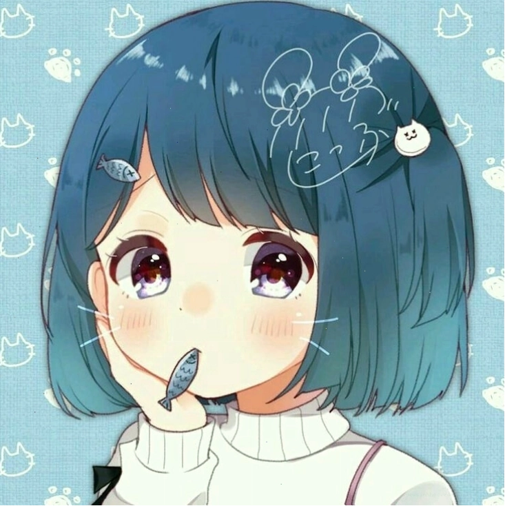 Cô gái Anime trong trang phục cổ điển, lãng mạn